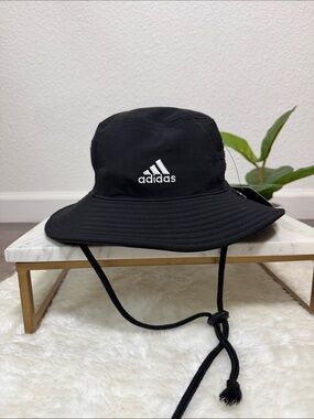 NWT Adidas Black Bucket Hat